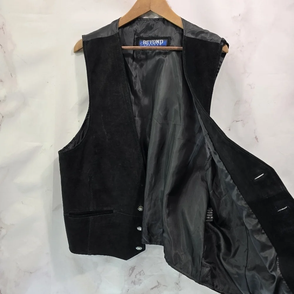 Vintage leather vest